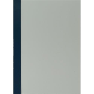 Abdeckfolie mit Kartonrand in Noblesse-Struktur für Surebind, Farbe dunkelblau (königsblau), 100er Pack