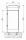 Stand-Abfallbehälter mit gewölbter Haube und Ascher, zum Aufdübeln anthrazitgrau (RAL 7016)
