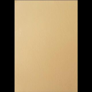 Einbanddeckel Lederstruktur, DIN A4, 280g/m², beige