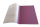Ösenmappe, Leinenstruktur, 2 mm, Farbe bordeaux, satinierte Folie, VPE= 100 St.