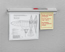 Catch-ball Infoboard Klemmleiste 50,0 cm silber...