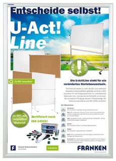 Bilderwechselrahmen, DIN A1, Brandschutzklasse B1