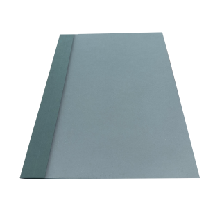 Ösenmappe, Leinenstruktur, 8 mm, Farbe dunkelgrün, satinierte Folie, VPE= 100 St.