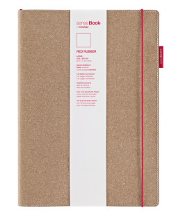 Transotype senseBook RED RUBBER, mit rotem Gummiband Größe large