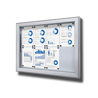 SC L - Line Schaukasten 8 x DIN A4