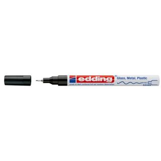 edding 780 Lackmarker schwarz 0,8 mm, 1 St.