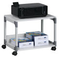 DURABLE Multi Trolley 48 Bürowagen grau 2 Ebenen 60,0 x 43,2 x 47,7 cm