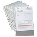 LEITZ Prospekthüllen 4704 DIN A4 transparent genarbt...