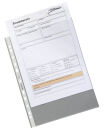 LEITZ Prospekthüllen 4704 DIN A4 transparent genarbt...