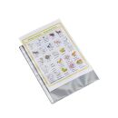 LEITZ Prospekthüllen 4700 DIN A4 transparent genarbt...
