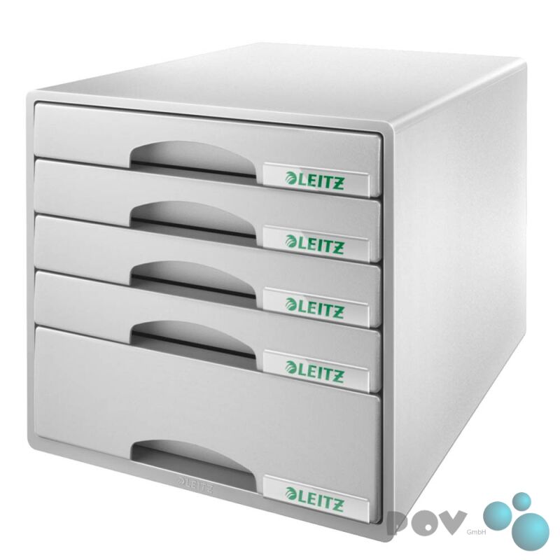 Produktbild von Durable Schubladenbox Idealbox Basic 5 5 Fächer Grau