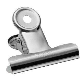WEDO Briefklemmer silber 6,0 cm, 12 St.