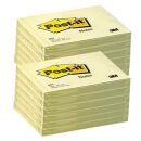 Post-it® Haftnotizen 657 gelb, 12 Blöcke