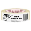 NOPI Kreppband beige 30,0 mm x 50,0 m 1 Rolle