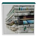 PAPERFLOW easyOffice Rollladenschrank Zeitung ohne...