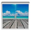PAPERFLOW easyOffice Rollladenschrank Urlaub ohne...