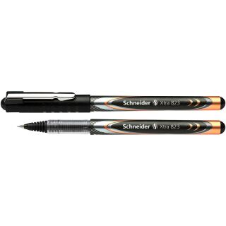 Schneider XTRA 823 Tintenroller 0,3 mm, Schreibfarbe: schwarz, 10 St.