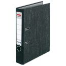 herlitz maX.file nature Ordner schwarz marmoriert Karton...