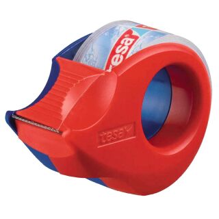 tesa Klebefilmabroller Mini-Abroller rot/blau