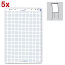 Legamaster Flipchart-Papier kariert 65,0 x 98,0 cm, 20...