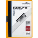 DURABLE Klemmhefter DURACLIP orange, 25 St.