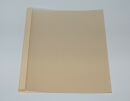 Ösenmappe, Lederstruktur, 4 mm, Farbe beige,...