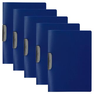 DURABLE Klemmhefter DURASWING dunkelblau, 5 St.