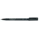 STAEDTLER Lumocolor Folienstifte schwarz 0,6 mm...