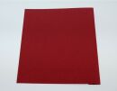 Ösenmappe, Lederstruktur, 8 mm, Farbe rot, glasklare...