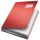 LEITZ Unterschriftenmappe Unterschritsmappe 5700 20 Fächer rot, 1 St.