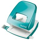 LEITZ Locher NeXXt 5008 WOW eisblau-metallic, 1 St.