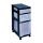 Really Useful Box Aufbewahrungsbox transparent, schwarz 30,0 x 42,0 x 69,0 cm, 1 St.