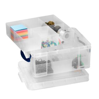 Really Useful Box Aufbewahrungsbox 21,0 l transparent 45,0 x 35,0 x 20,0 cm, 1 St.