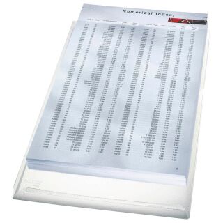 LEITZ Sichthüllen 4056 DIN A4 transparent genarbt 0,17 mm, 5 St.