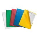 DURABLE Sichthüllen 2337 DIN A4 farbsortiert genarbt...