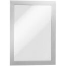 DURABLE Magnetrahmen DURAFRAME® MAGNETIC A5 silber...