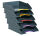 DURABLE Briefablagen VARICOLOR® dunkelgrau DIN A4, 5 St.