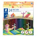 STAEDTLER Noris® colour 185 Buntstifte farbsortiert,...