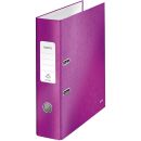 LEITZ Ordner lila Karton 8,0 cm DIN A4, 1 St.