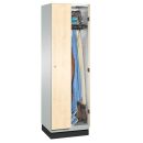 CP Spind Cambio lichtgrau, birke 45100-20 S10120, 2 Schließfächer 60,0 x 52,5 x 198,0 cm