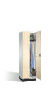 CP Spind Cambio lichtgrau, birke 45100-20 S10120, 2 Schließfächer 60,0 x 52,5 x 198,0 cm