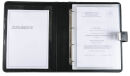 Alassio Ringbuchmappe Lederimitat DIN A4 schwarz