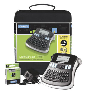 DYMO LabelManager 210D+ Set Beschriftungsgerät schwarz