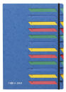 PAGNA Ordnungsmappe 12 Fächer blau, 1 St.