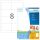 HERMA Etiketten 4624 weiß 97,0 x 67,7 mm, 200 Blatt