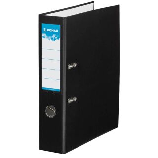DONAU Klassik Ordner schwarz Karton 7,5 cm DIN A4, 1 St.