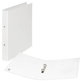 DONAU Ringbuch 2-Ringe weiß 2,5 cm DIN A4, 1 St.