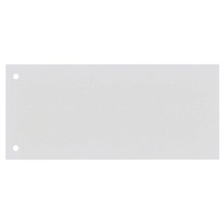 DONAU Trennstreifen DONAU weiß, 190 g/qm Karton 23,5 x 10,5 cm, 100 St.