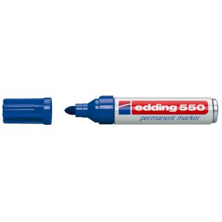 edding 550 Permanentmarker blau 3,0 - 4,0 mm, 1 St.