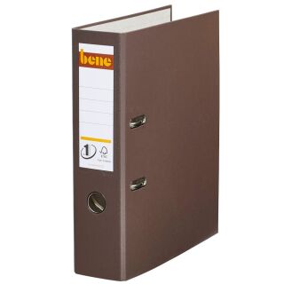 bene No.1 Power Ordner braun Kunststoff 8,0 cm DIN A4, 1 St.